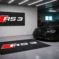 Audi RS3 Premium Luxury Logo Rug and Display Mat Garage, Home, Office, Showroom Floor Decor, 60x87 in / 150x220 cm - 4
