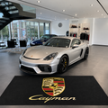 Porsche Cayman Luxury Logo Rug and Display Mat Garage, Home, Office, Showroom Floor Decor, 60x87 in / 150x220 cm - 4