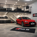 Audi RS5 Premium Luxury Logo Rug and Display Mat Garage, Home, Office, Showroom Floor Decor, 60x87 in / 150x220 cm - 4