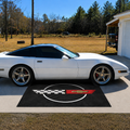 Corvette C4 Premium Luxury Logo Rug and Display Mat Garage, Home, Office, Showroom Floor Decor, 60x87 in / 150x220 cm - 5