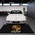 Porsche 924 Luxury Logo Rug and Display Mat Garage, Home, Office, Showroom Floor Decor, 60x87 in / 150x220 cm - 4