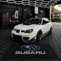Subaru Luxury Logo Rug and Display Mat Garage, Home, Office, Showroom Floor Decor, 60x87 in / 150x220 cm - 1