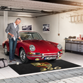 Porsche 356 Luxury Logo Rug and Display Mat Garage, Home, Office, Showroom Floor Decor, 60x87 in / 150x220 cm - 4