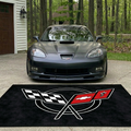 Corvette C5 Premium Luxury Logo Rug and Display Mat Garage, Home, Office, Showroom Floor Decor, 60x87 in / 150x220 cm - 1