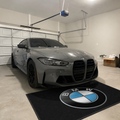 BMW Premium Luxury Logo Rug and Display Mat Garage, Home, Office, Showroom Floor Decor, 60x87 in / 150x220 cm - 4