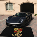 Porsche 918 Luxury Logo Rug and Display Mat Garage, Home, Office, Showroom Floor Decor, 60x87 in / 150x220 cm - 1