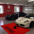 Ferrari Horse Luxury Logo Rug and Display Mat Garage, Home, Office, Showroom Floor Decor, 60x87 in / 150x220 cm - 1