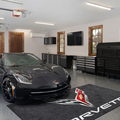 Corvette Premium Luxury Logo Rug and Display Mat Garage, Home, Office, Showroom Floor Decor, 60x87 in / 150x220 cm - 4