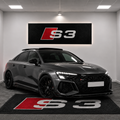 Audi S3 Premium Luxury Logo Rug and Display Mat Garage, Home, Office, Showroom Floor Decor, 60x87 in / 150x220 cm - 4