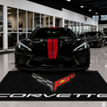 Corvette C8 Premium Luxury Logo Rug and Display Mat Garage, Home, Office, Showroom Floor Decor, 60x87 in / 150x220 cm - 8