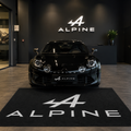 Alpine Premium Luxury Logo Rug and Display Mat Garage, Home, Office, Showroom Floor Decor, 60x87 in / 150x220 cm - 4