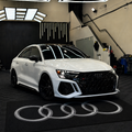 Audi Premium Luxury Logo Rug and Display Mat Garage, Home, Office, Showroom Floor Decor, 60x87 in / 150x220 cm - 6