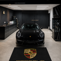 Porsche Luxury Logo Rug and Display Mat Garage, Home, Office, Showroom Floor Decor, 60x87 in / 150x220 cm - 6
