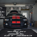 Shelby GT350 Luxury Logo Rug and Display Mat Garage, Home, Office, Showroom Floor Decor, 60x87 in / 150x220 cm - 6