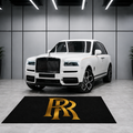 Rolls Royce Luxury Logo Rug and Display Mat Garage, Home, Office, Showroom Floor Decor, 60x87 in / 150x220 cm - 1