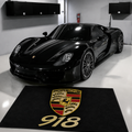 Porsche 918 Luxury Logo Rug and Display Mat Garage, Home, Office, Showroom Floor Decor, 60x87 in / 150x220 cm - 5