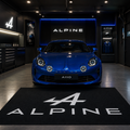 Alpine Premium Luxury Logo Rug and Display Mat Garage, Home, Office, Showroom Floor Decor, 60x87 in / 150x220 cm - 1
