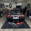 Corvette C5 Premium Luxury Logo Rug and Display Mat Garage, Home, Office, Showroom Floor Decor, 60x87 in / 150x220 cm - 4