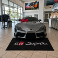 Toyota GR SUPRA Luxury Logo Rug and Display Mat Garage, Home, Office, Showroom Floor Decor, 60x87 in / 150x220 cm - 1