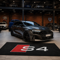 Audi S4 Premium Luxury Logo Rug and Display Mat Garage, Home, Office, Showroom Floor Decor, 60x87 in / 150x220 cm - 5