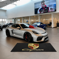 Porsche Cayman Luxury Logo Rug and Display Mat Garage, Home, Office, Showroom Floor Decor, 60x87 in / 150x220 cm - 5