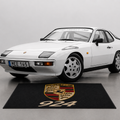 Porsche 924 Luxury Logo Rug and Display Mat Garage, Home, Office, Showroom Floor Decor, 60x87 in / 150x220 cm - 5
