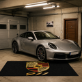 Porsche 911 Luxury Logo Rug and Display Mat Garage, Home, Office, Showroom Floor Decor, 60x87 in / 150x220 cm - 9