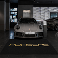 Porsche Text Luxury Logo Rug and Display Mat Garage, Home, Office, Showroom Floor Decor, 60x87 in / 150x220 cm - 5