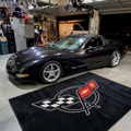 Corvette C5 Premium Luxury Logo Rug and Display Mat Garage, Home, Office, Showroom Floor Decor, 60x87 in / 150x220 cm - 5