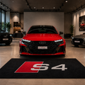 Audi S4 Premium Luxury Logo Rug and Display Mat Garage, Home, Office, Showroom Floor Decor, 60x87 in / 150x220 cm - 6