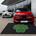 Alfa Romeo Clover Premium Luxury Logo Rug and Display Mat Garage, Home, Office, Showroom Floor Decor, 60x87 in / 150x220 cm - 4
