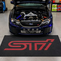 Subaru STI Luxury Logo Rug and Display Mat Garage, Home, Office, Showroom Floor Decor, 60x87 in / 150x220 cm - 6