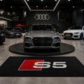 Audi S5 Premium Luxury Logo Rug and Display Mat Garage, Home, Office, Showroom Floor Decor, 60x87 in / 150x220 cm - 5