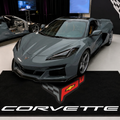 Corvette C8 Premium Luxury Logo Rug and Display Mat Garage, Home, Office, Showroom Floor Decor, 60x87 in / 150x220 cm - 4