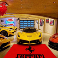 Ferrari Horse Luxury Logo Rug and Display Mat Garage, Home, Office, Showroom Floor Decor, 60x87 in / 150x220 cm - 5