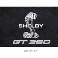 Shelby GT350 Luxury Logo Rug and Display Mat Garage, Home, Office, Showroom Floor Decor, 60x87 in / 150x220 cm - 5
