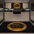 Mercedes Affalterbach Luxury Logo Rug and Display Mat Garage, Home, Office, Showroom Floor Decor, 60x87 in / 150x220 cm - 5