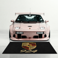 Porsche 924 Luxury Logo Rug and Display Mat Garage, Home, Office, Showroom Floor Decor, 60x87 in / 150x220 cm - 1