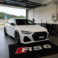 Audi RS6 Premium Luxury Logo Rug and Display Mat Garage, Home, Office, Showroom Floor Decor, 60x87 in / 150x220 cm - 6