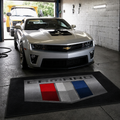 Camaro Premium Luxury Logo Rug and Display Mat Garage, Home, Office, Showroom Floor Decor, 60x87 in / 150x220 cm - 1