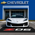 Corvette Z06 Text Premium Luxury Logo Rug and Display Mat Garage, Home, Office, Showroom Floor Decor, 60x87 in / 150x220 cm - 6