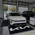 Kia Luxury Logo Rug and Display Mat Garage, Home, Office, Showroom Floor Decor, 60x87 in / 150x220 cm - 6