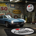 Corvette C3 Premium Luxury Logo Rug and Display Mat Garage, Home, Office, Showroom Floor Decor, 60x87 in / 150x220 cm - 5