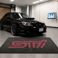 Subaru STI Luxury Logo Rug and Display Mat Garage, Home, Office, Showroom Floor Decor, 60x87 in / 150x220 cm - 1