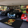 Porsche 356 Luxury Logo Rug and Display Mat Garage, Home, Office, Showroom Floor Decor, 60x87 in / 150x220 cm - 6