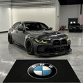 BMW Premium Luxury Logo Rug and Display Mat Garage, Home, Office, Showroom Floor Decor, 60x87 in / 150x220 cm - 1