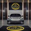 Lotus Luxury Logo Rug and Display Mat Garage, Home, Office, Showroom Floor Decor, 60x87 in / 150x220 cm - 7
