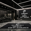 Shelby GT500 Luxury Logo Rug and Display Mat Garage, Home, Office, Showroom Floor Decor, 60x87 in / 150x220 cm - 5