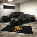 Porsche 911 Luxury Logo Rug and Display Mat Garage, Home, Office, Showroom Floor Decor, 60x87 in / 150x220 cm - 1