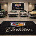 Cadillac Premium Luxury Logo Rug and Display Mat Garage, Home, Office, Showroom Floor Decor, 60x87 in / 150x220 cm - 1